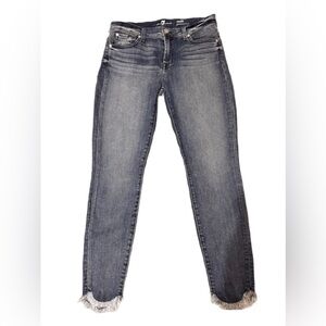 7FAM 7 for all mankind guenevere ankle skinny Jeans size 29
